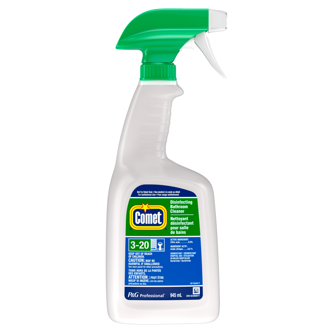 COMET PROFESSIONAL DISINFECTING BATHROOM CLEANER 946 mL