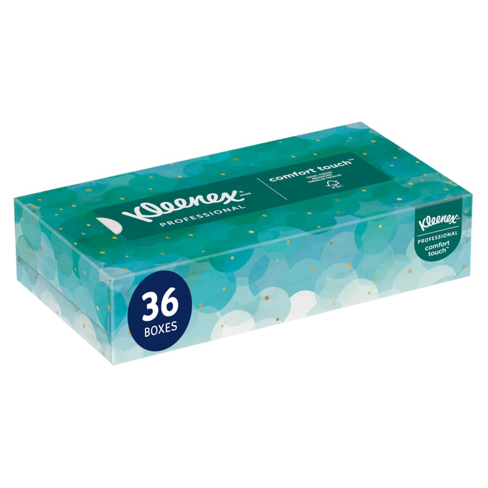 KLEENEX FACIAL TISSUE36 x 100/cs (20% more tissue)