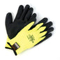 TAEKI 5 HI VIS WINTER GLOVES WITH LATEX COATING, LARGE