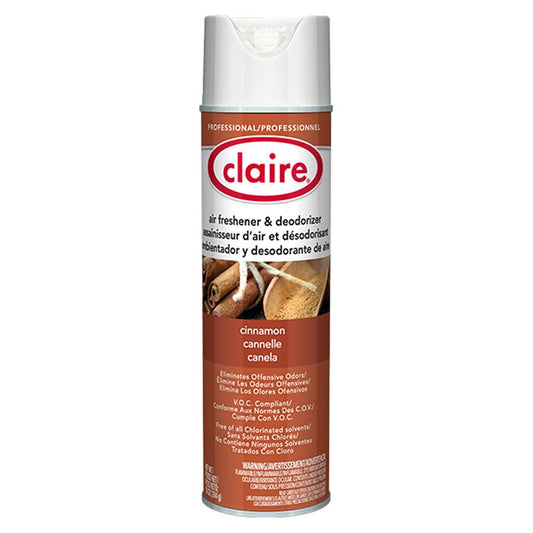 CLAIRE CINNAMON AIR FRESHENER & DEODORIZER 20oz